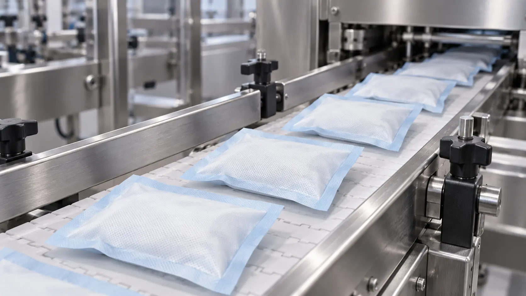 Linea di confezionamento di bustine monodose